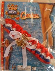 Navy Garter