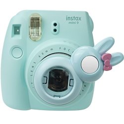 Anter Close Up Lens With Instax Selfie Lens For Fujifilm Instax MINI 9 MINI 8 MINI 8+ MINI 7S Instant Film Camera Rabbit Blue