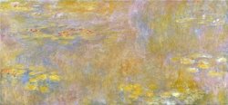 CaylayBrady Perfect Effect Canvas The Replica Art Decorativeprints On Canvas Of Oil Painting 'claude-oscar Monet - Water-lilies After 1916' 12X26 Inch 30X66 Cm Is