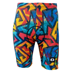 Funky Cycling Shorts - Colour Foil - Mens M - 32