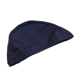 MonkeyJack Trendy Soft Stretch Beanie Skully Cap Dome Cap Cycling Hat Helmet Liner - Navy