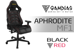 Gamdias Aphrodite MF1 Gaming Chair Black Red