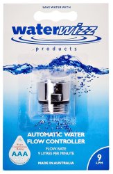 Water Wizz Inline Chrome 9 Litres minute