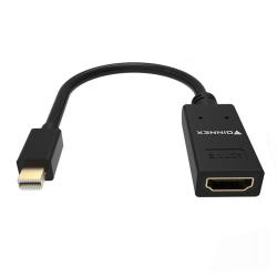 FOINNEX Active MINI Displayport To HDMI Adapter Converter 4K Thunderbolt To HDMI For Surface Pro 6 5 4 3 Mac Macbook Pro Air Surface Book To Monitor Projector