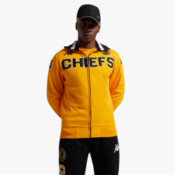 Mens Kaizer Chiefs Eroi Yellow Fleece Jacket
