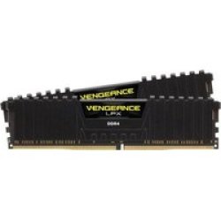 Vengeance Lpx 8GB DDR4 2133MHZ Xmp 2.0 Memory - Black Kit Of 2