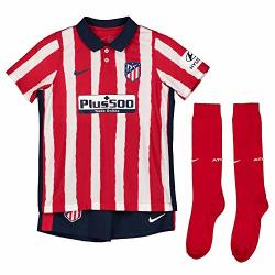 Nike 2020-2021 Atletico Madrid Home Little Boys MINI Kit ...