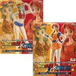Dragon Ball Z x One Piece DX assembly type figure all set of 2 (japan  import)