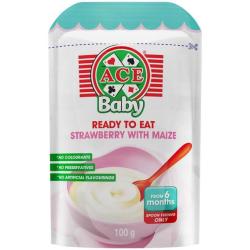 ACE Baby Food Strawberry & Maize 100 G 15-012704