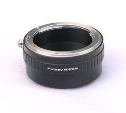 Fotasy Aemnk Nikon Non-ai Ai Ais Manual Lens To Canon Eos M Ef-m Mount Mirrorless Camera Adapter