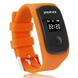 Zgpax S22 Sos Tracker Watch Phone 0.66" 2g Gsm Mtk6260 Smart Watch Gps Location Positioning Guardian