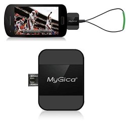 MyGica Digital Tv Tuner receiver For Smartphones & Tablets Running Android 4.2 Or Above - Picks Up Local Tv Stations For Free - No Data Plan Required