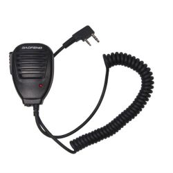 Shoulder Speaker MIC For Baofeng UV5R BF-888S GT3 Walkie Talkie Accessories