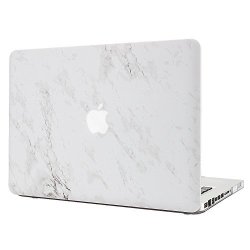 Dowswin Macbook Pro 13 Inch Case With Retina Display Hard Shell Cover Marble Series Plastic Hard Case For Apple New Macbook MODEL:A1502 A1425 Laptop Computer
