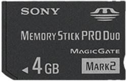 Sony 4 Gb Memory Stick Produo MSMT4G TQ1 Black