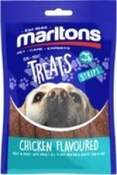 Marltons Semi-moist Treats For Dogs - Chicken Flavoured Strips 120G