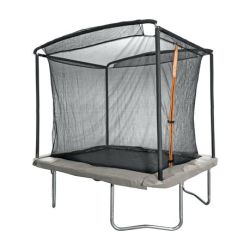 6FT X 8FT Rectangular Trampoline With Steel Frame - 1.83X2.44M