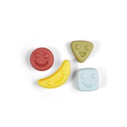 Ecoline - Set Of 4 Happy Faces Sand Moulds By