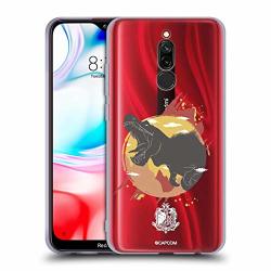 Official Monster Hunter World Anjanath Silhouettes Soft Gel Case Compatible For Xiaomi Redmi 8