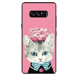 Coohole New Emboss Cat Lovers Fashion Lovely Girl Ultra Thin Soft Tpu Case Cover For Samsung Galaxy Note 8 Note 8 Cat B