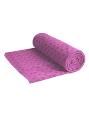 Billy The Bee Yoga Anti Slip Towel Purple