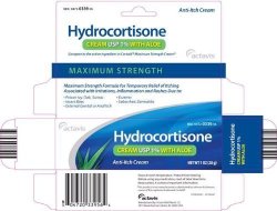 Hydrocortisone Cream With Aloe 1% 1 Oz By Actavis
