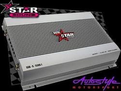 Starsound SSA-S-2000.4 2000w 4" Digital Amplifier