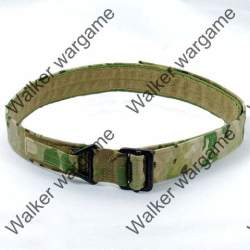 1000d Nylon Tactical Heavy Duty Belt With Cqb emergency Rescue Rigger -multi Camo
