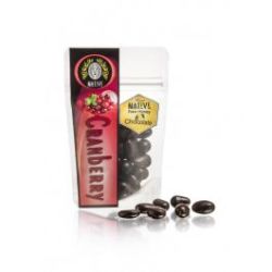 NATIVE Cranberries Coated In Raw Honey Chocolate 100G