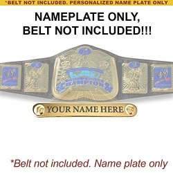 Personalized Nameplate For Adult Wwe Smackdown Tag Team Championship Replica Belt
