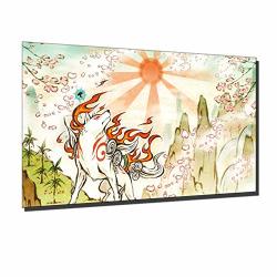 Zzjart HD Printed Oil Paintings Home Wall Decor Art On Canvas Okami Action Adventure 4SIZE 405 Unframed 20X36INCH