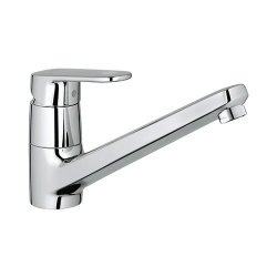 Grohe Europlus Single Lever Kitchen Sink Mixer With Swivel Spout