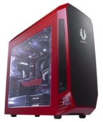 BitFenix.com Bitfenix Aegis Windowed Micro-tower Chassis With Programmable Icon Display Red No Psu