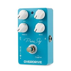 Caline Overdrive Pedal Guitar Effects Pedal True Bypass With Aluminum Alloy Housing CP-12 Pure Sky Blue