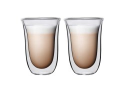 Double Walled Barista Latte Glasses Set Of 2 220ML