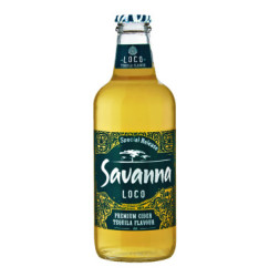Savanna Loco Tequila Flavoured Cider 24 X 330ml