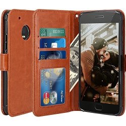 Moto G5 Plus Case Lk Luxury Pu Leather Wallet Flip Protective Case Cover With Card Slots And Stand For Motorola Moto G Plus 5TH