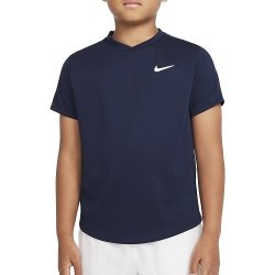 Nike Court Dri-fit Victory Older Boys Short Sleeve Tennis Top