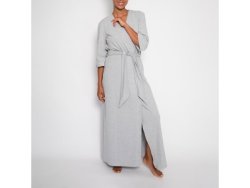 The Maxi Gown In Soft Grey Medium