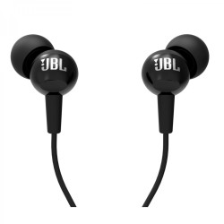 JBL In Ear Headphone Black C100siu Blk