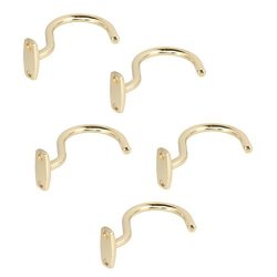 Tongina 5 Pack Pool Table Bridge Stick Hook Hanger Also Used For Storing Triangles