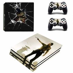 Amala Naidu PS4 Pro Skin And Dualshock 4 Skin - Zombie - Playstation 4 Pro Vinyl Sticker For Console And Controller Skin