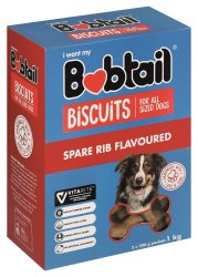 Bobtail - Biscuits - Spare Rib Flavor - 1KG