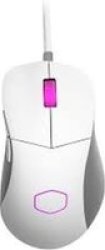 Cooler Master Peripherals MM730 Mouse Right-hand USB Type-a Optical 16000 Dpi 400 Ips 1000 Hz 48 G White