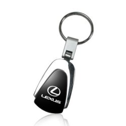 Lexus Black Tear Drop Key Chain