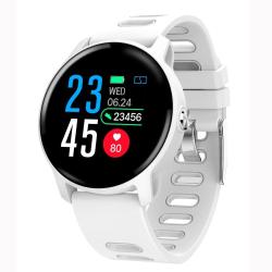 S08 1.3 Inch Ips Color Screen IP68 Waterproof Smart Watch Support Call Reminder heart Rate Monitoring blood Pressure Monitoring sleep Monitoring White