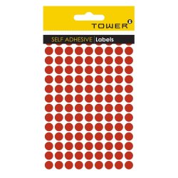 TOWER - Colour Code Labels C10SR Red