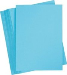 A4 Bright Board 160GSM 100 Sheets Sky Blue