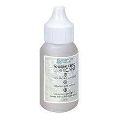 Foosball Rod Lubricant - 100% Silicone Lube For Foosball Tornado Table Rods By Essential Values