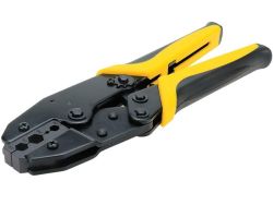 HT-336C Ratcheting Wire Terminal Crimper Tool For Rg 58 59 62 6